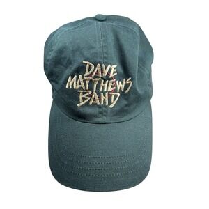 Vintage Dave Matthews Band Hat DMB Alternative Headwear 90s Y2K Strapback Cap